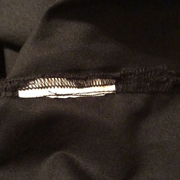 Uniform Advantage 2X Black Three Snap Front Short Sleeve Uniform Top - Picture 10 of 10